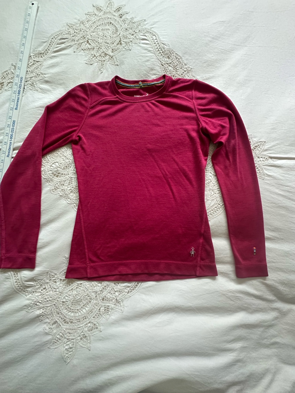 Smartwool Raspberry Base Long sleeve, XS